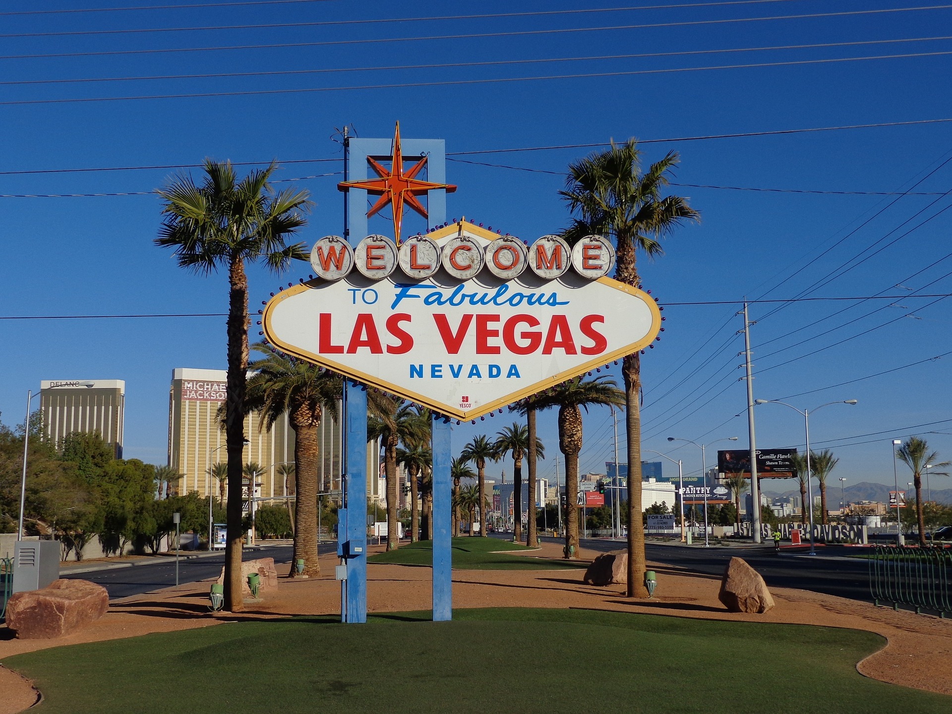las vegas skiltet