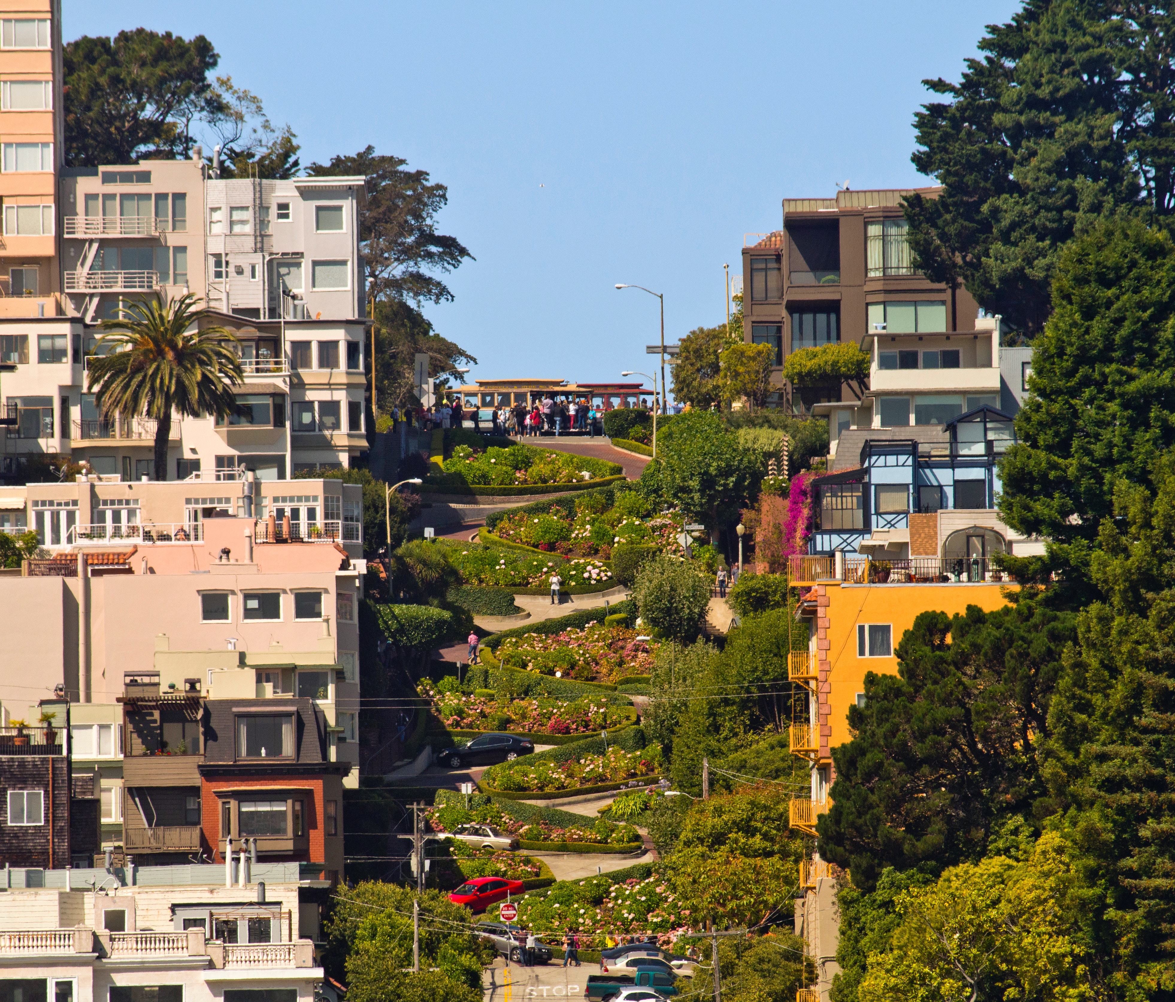 lombard street sommerdag