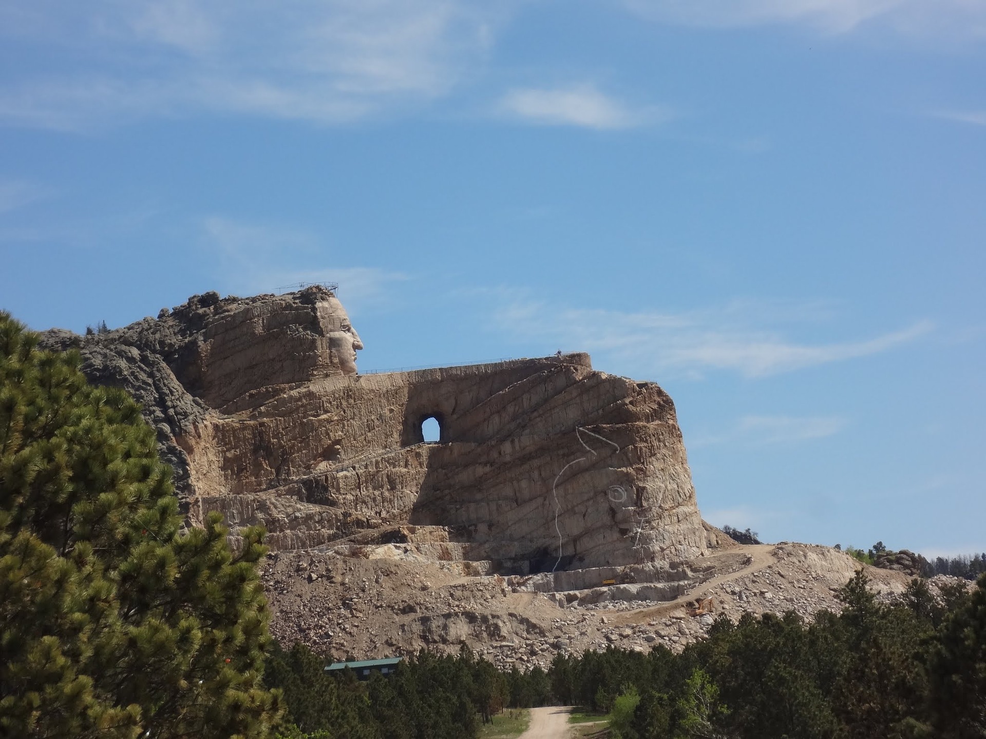 crazy horse mindesmærke