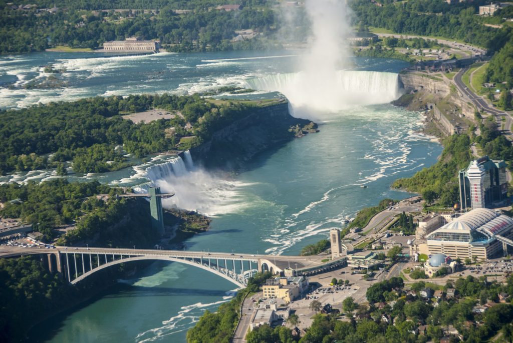 Niagara Falls oppefra