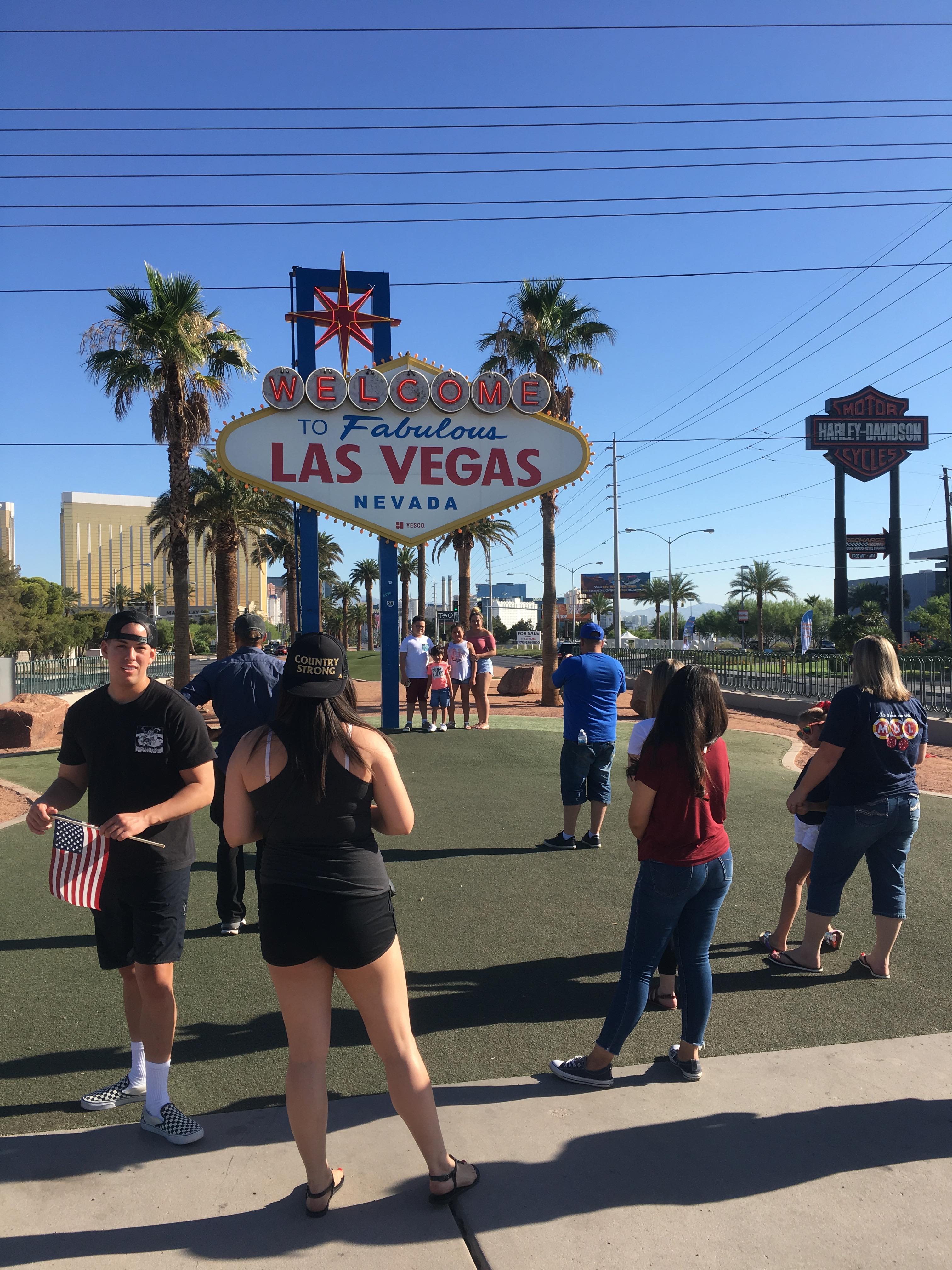 las vegas skilt
