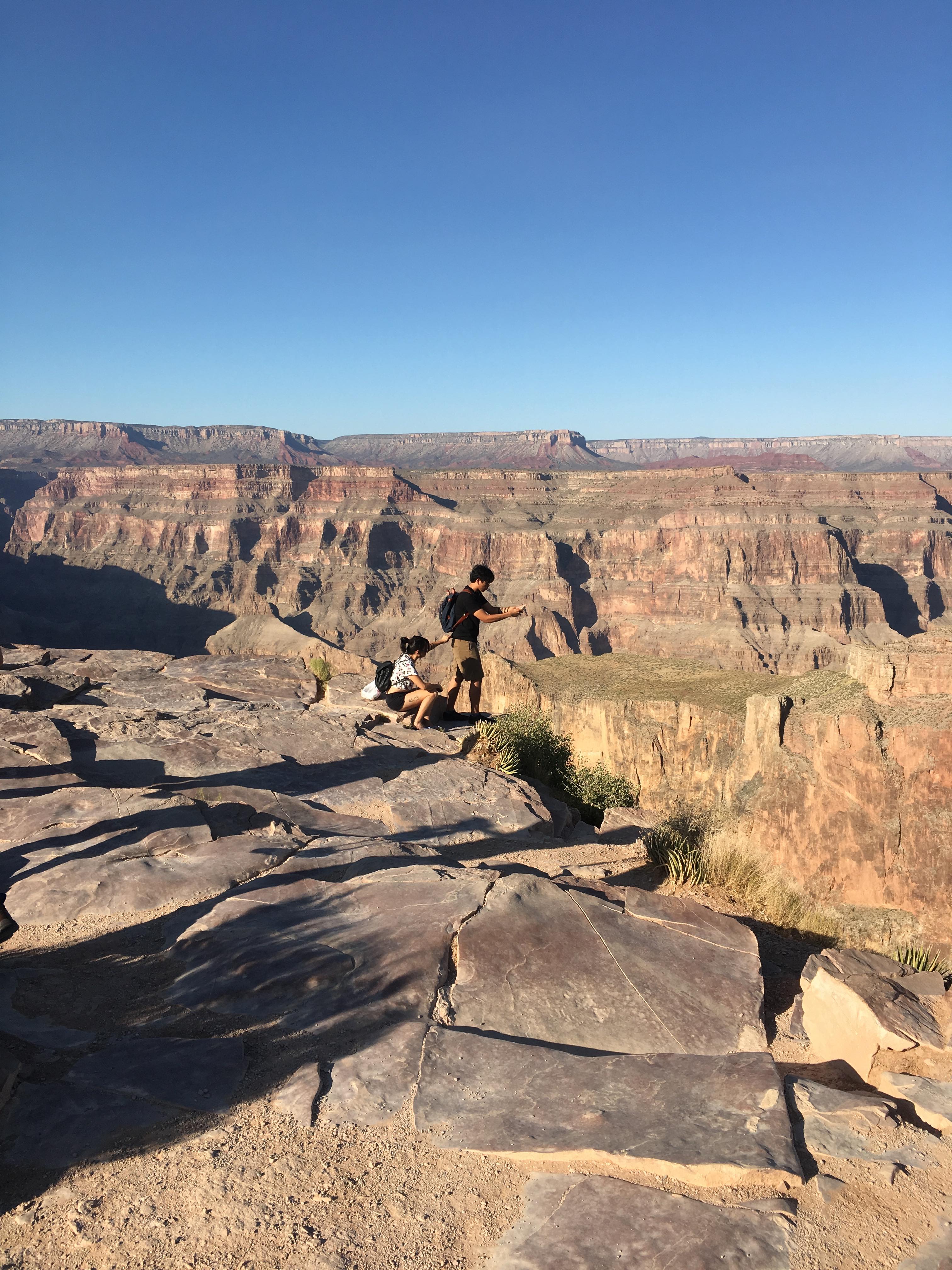 grand canyon tourists