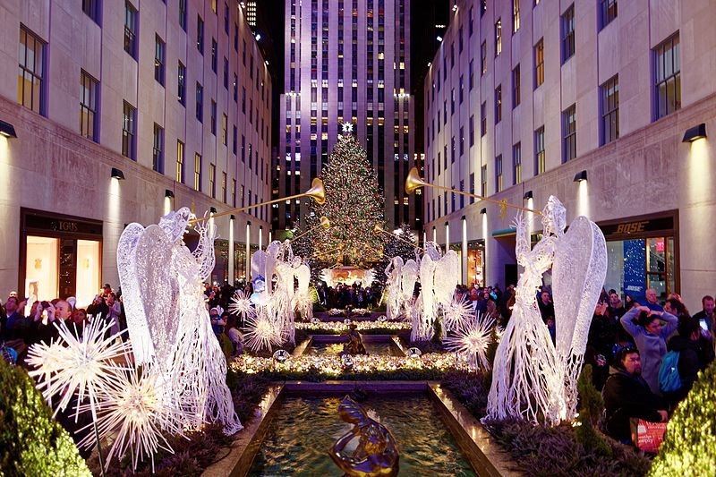 Juletræet ved Rockefeller Center