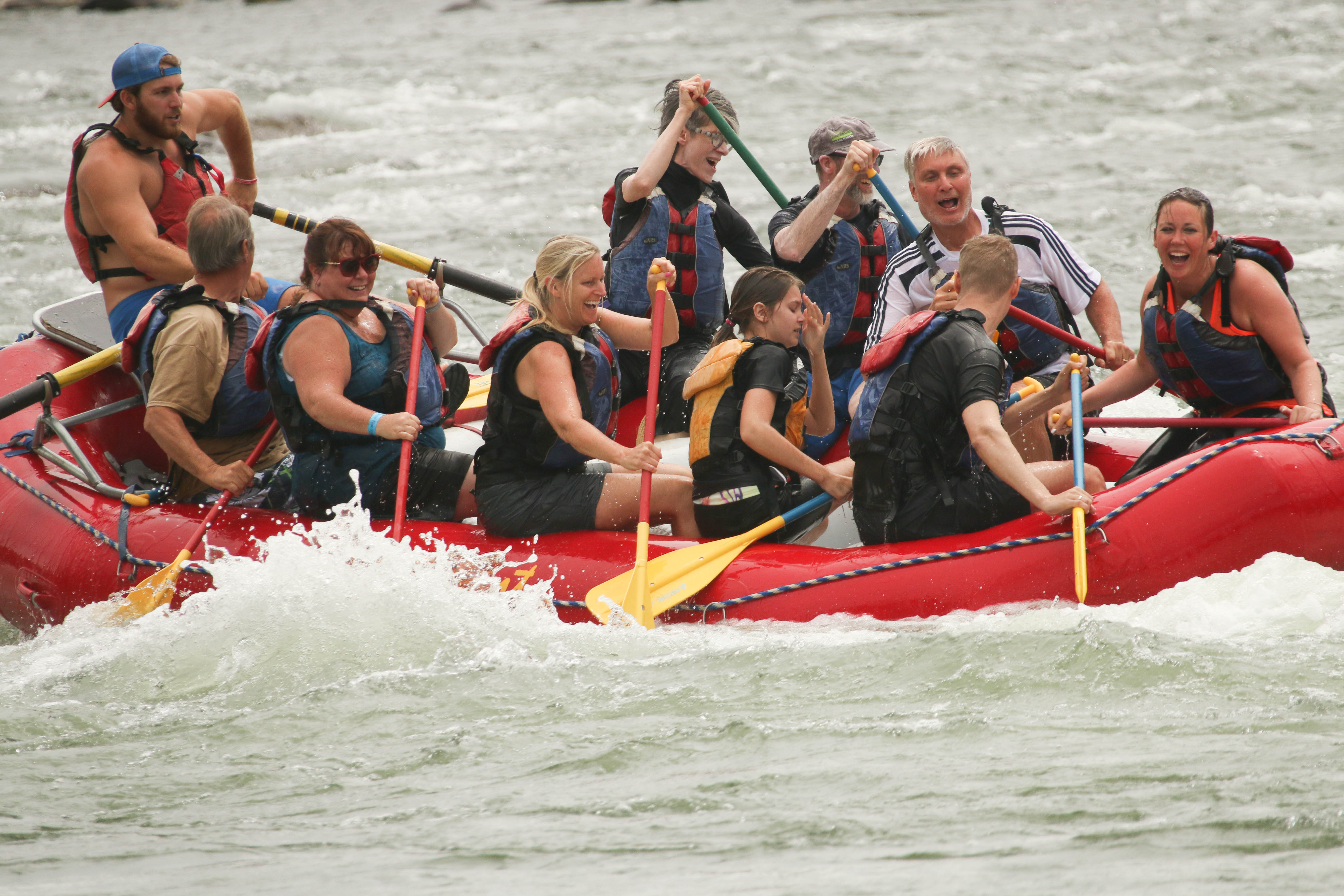 river rafting