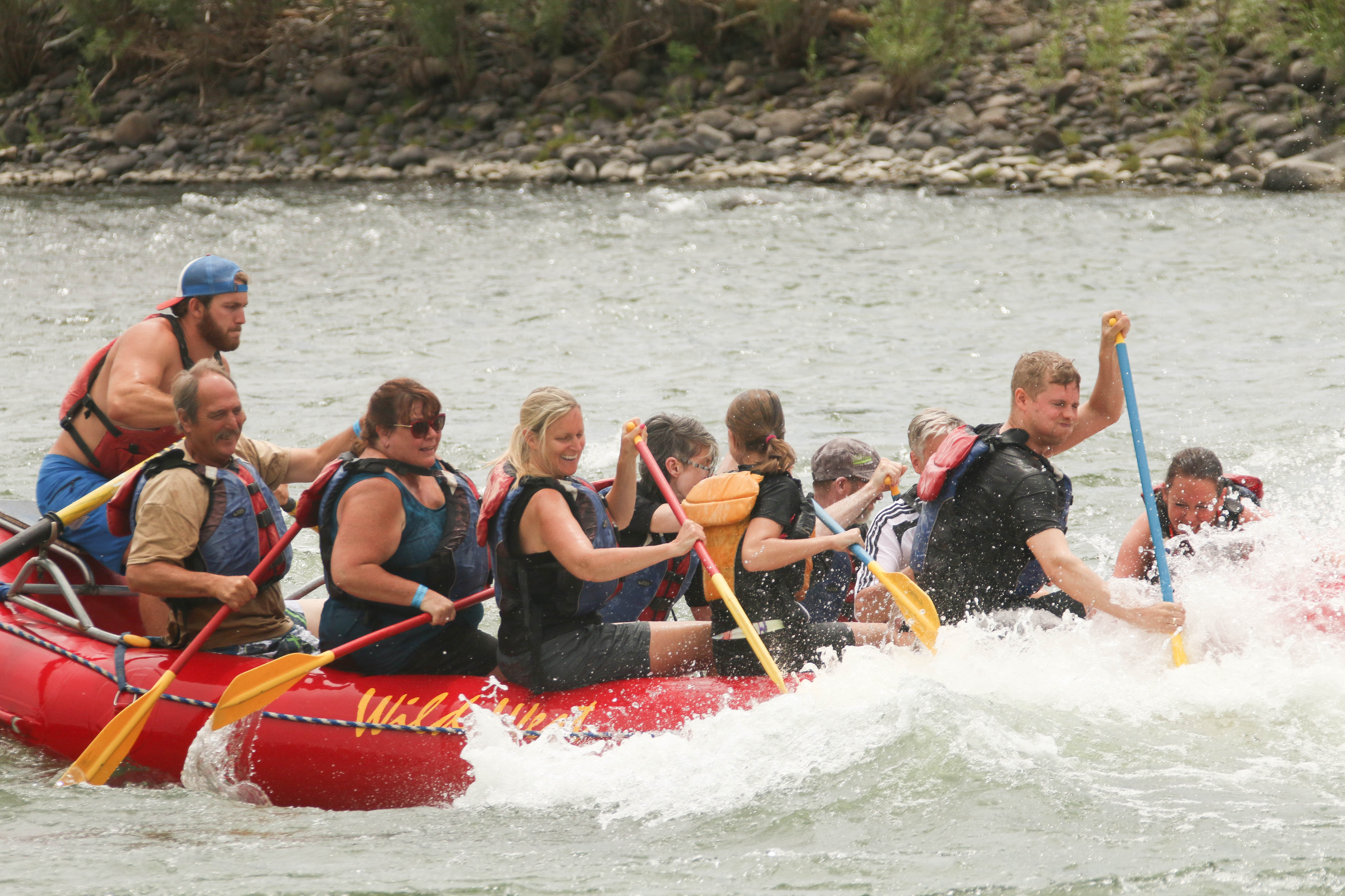 rafting